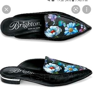 BRIGHTON flat mules